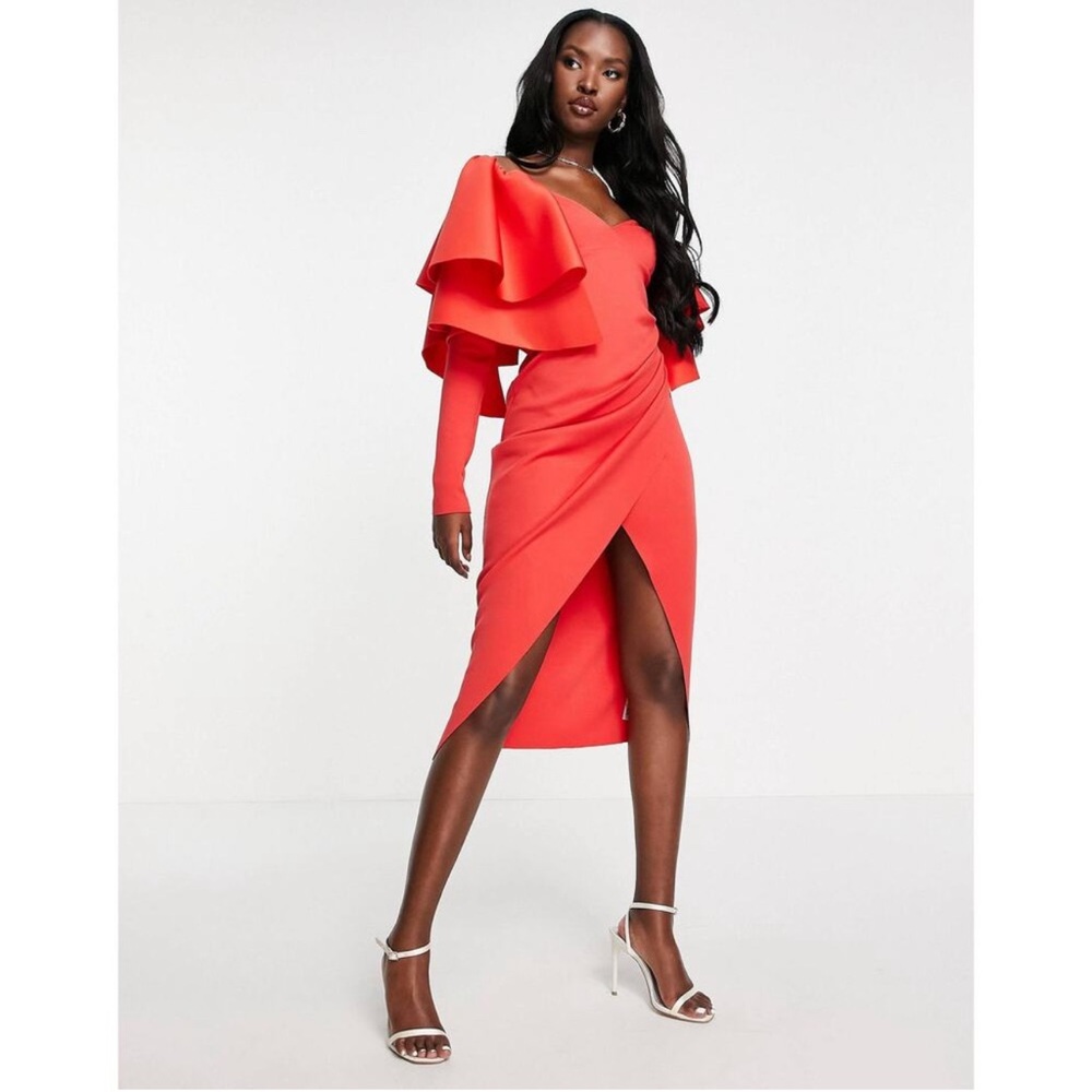ASOS Red Cocktail Dress